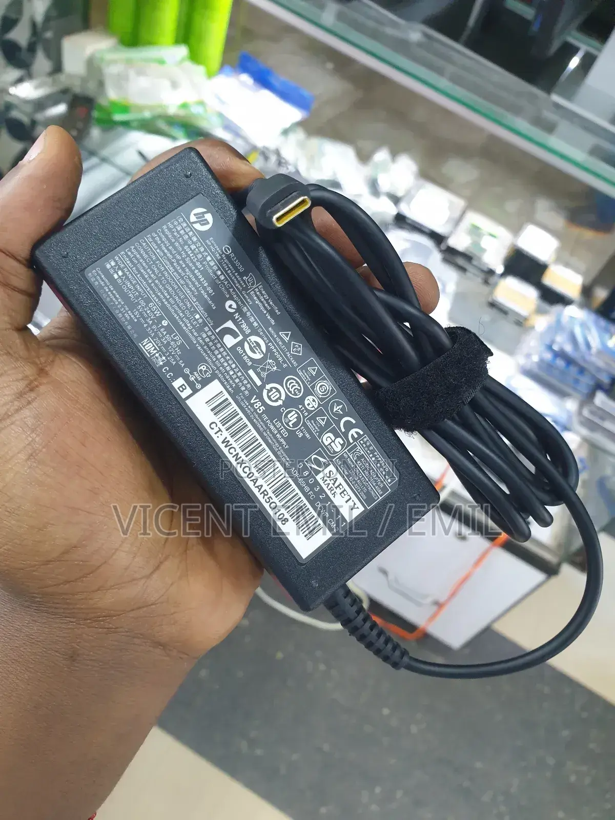 HP Laptop Adapter/Charger Type C 65w