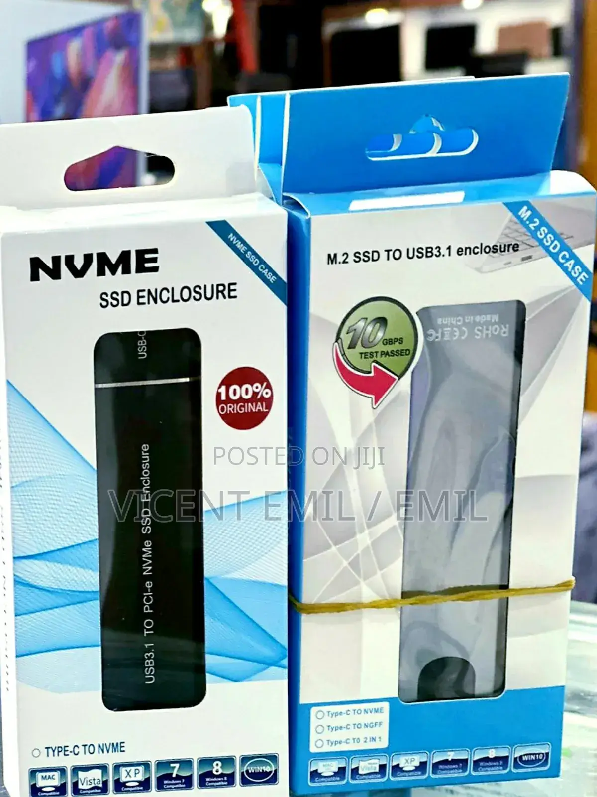 NVME SSD Enclosure/Casing 100% Original