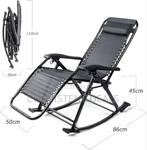 Rocking Foldable Sun Lounger Recliner Chair