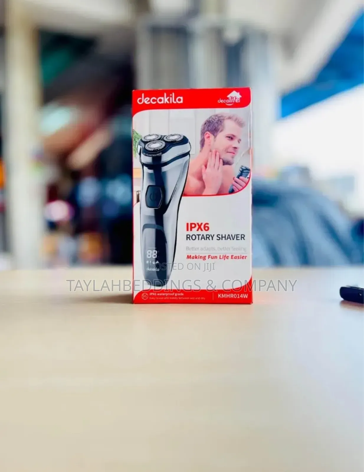 Cordless Electric Rotary Shaver With Beard
