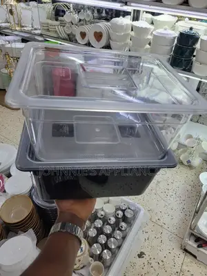 Iicrolic Clear Storage Containers or Tiffin