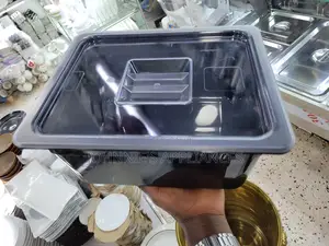 Iicrolic Clear Storage Containers or Tiffin