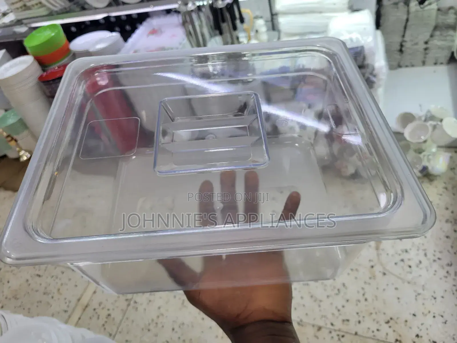 Iicrolic Clear Storage Containers or Tiffin