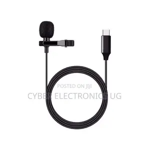 Type C Professional Lavalier Lapel Microphone for Phones