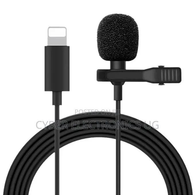 iPhone Profesional Lavalier Lapel Microphone Clip for iPhone