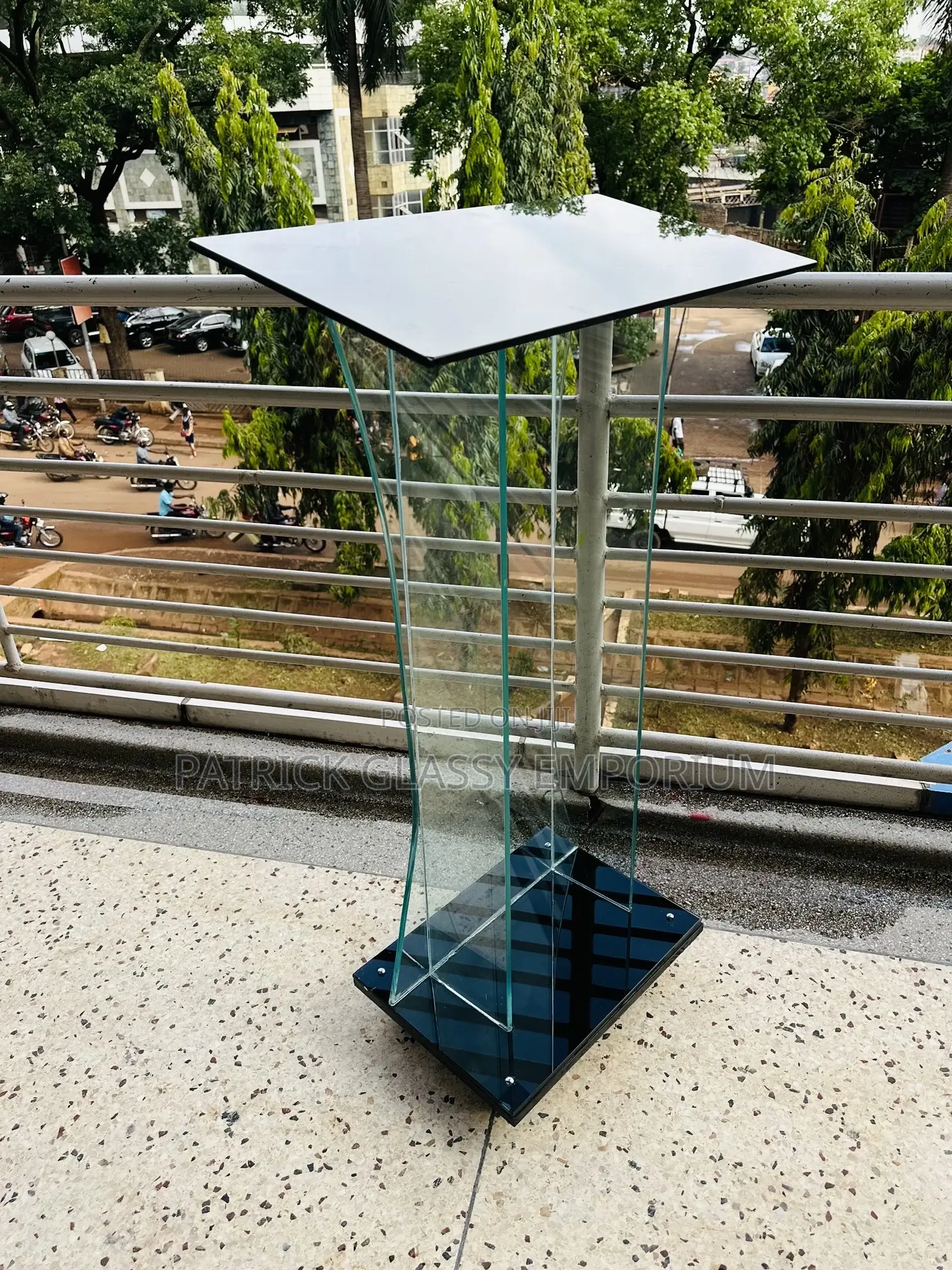 Small Glass Podium