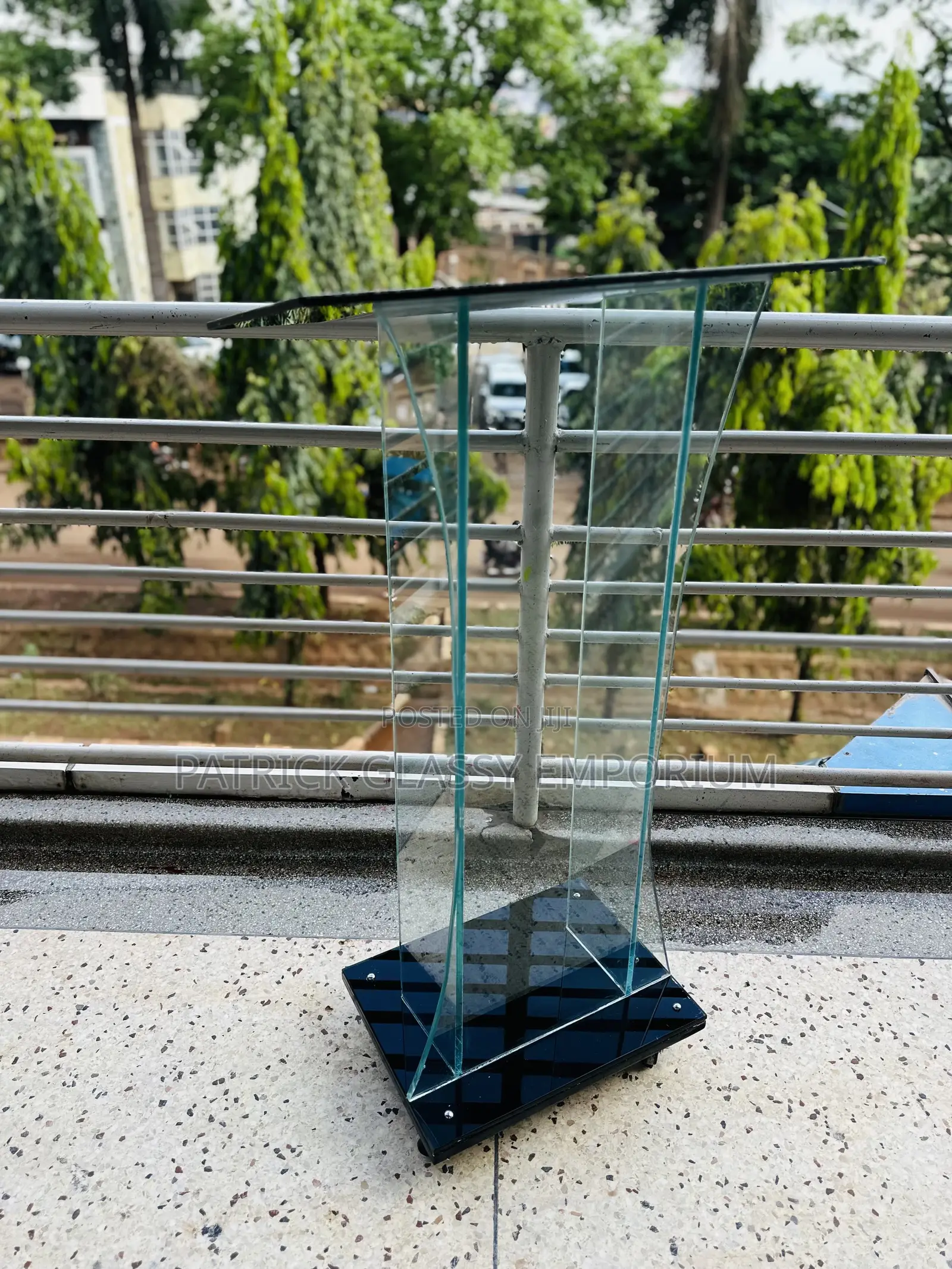 Small Glass Podium