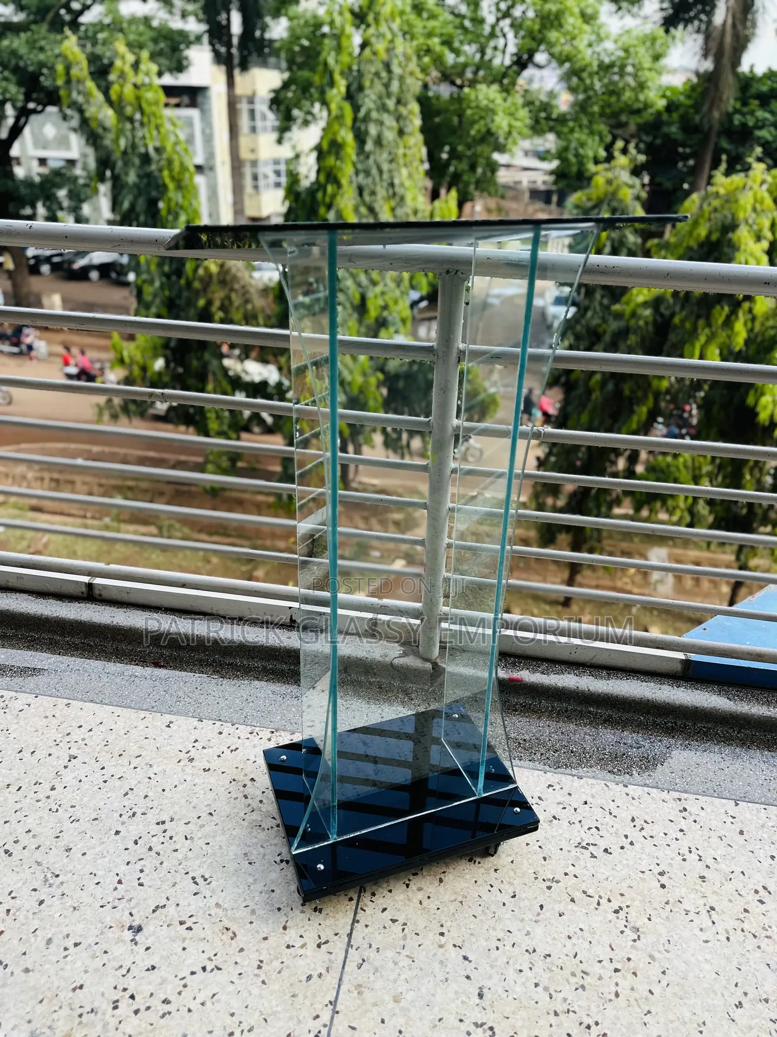 Small Glass Podium