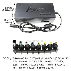 Universal Ac Lap Power Adapter 12v 15v 16v 18v 19v 20v 24v
