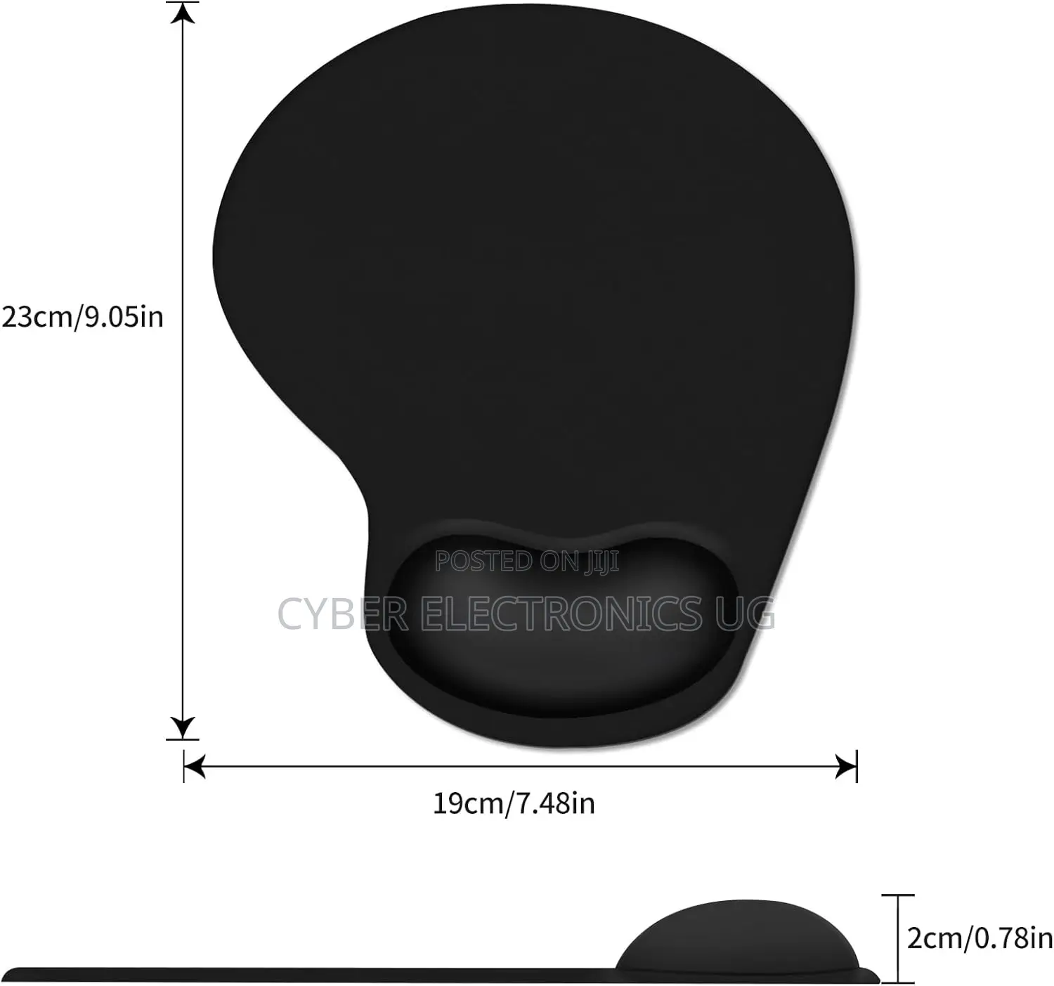 Mouse Pad With Wrist Rest Support Mousepad Soft
