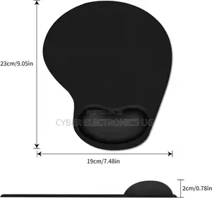 Mouse Pad With Wrist Rest Support Mousepad Soft