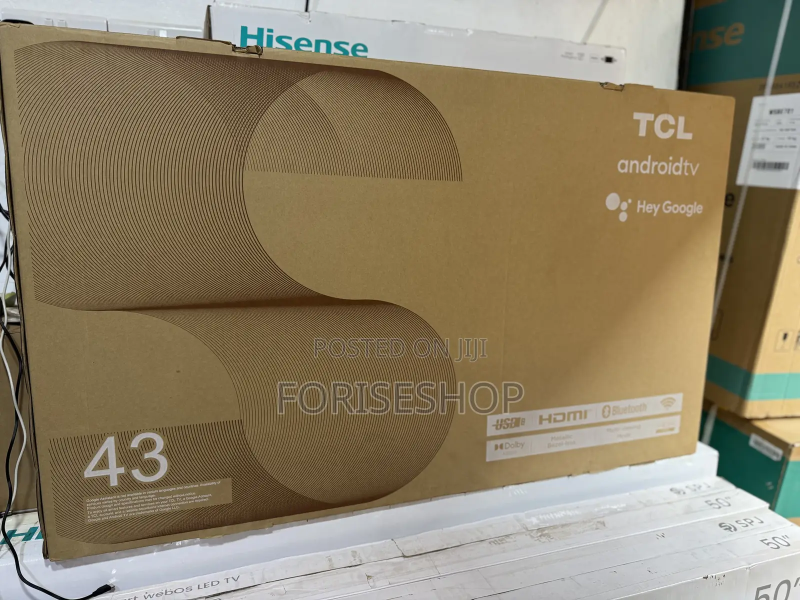 TCL 43inch Smart TV Bluetooth Google TV