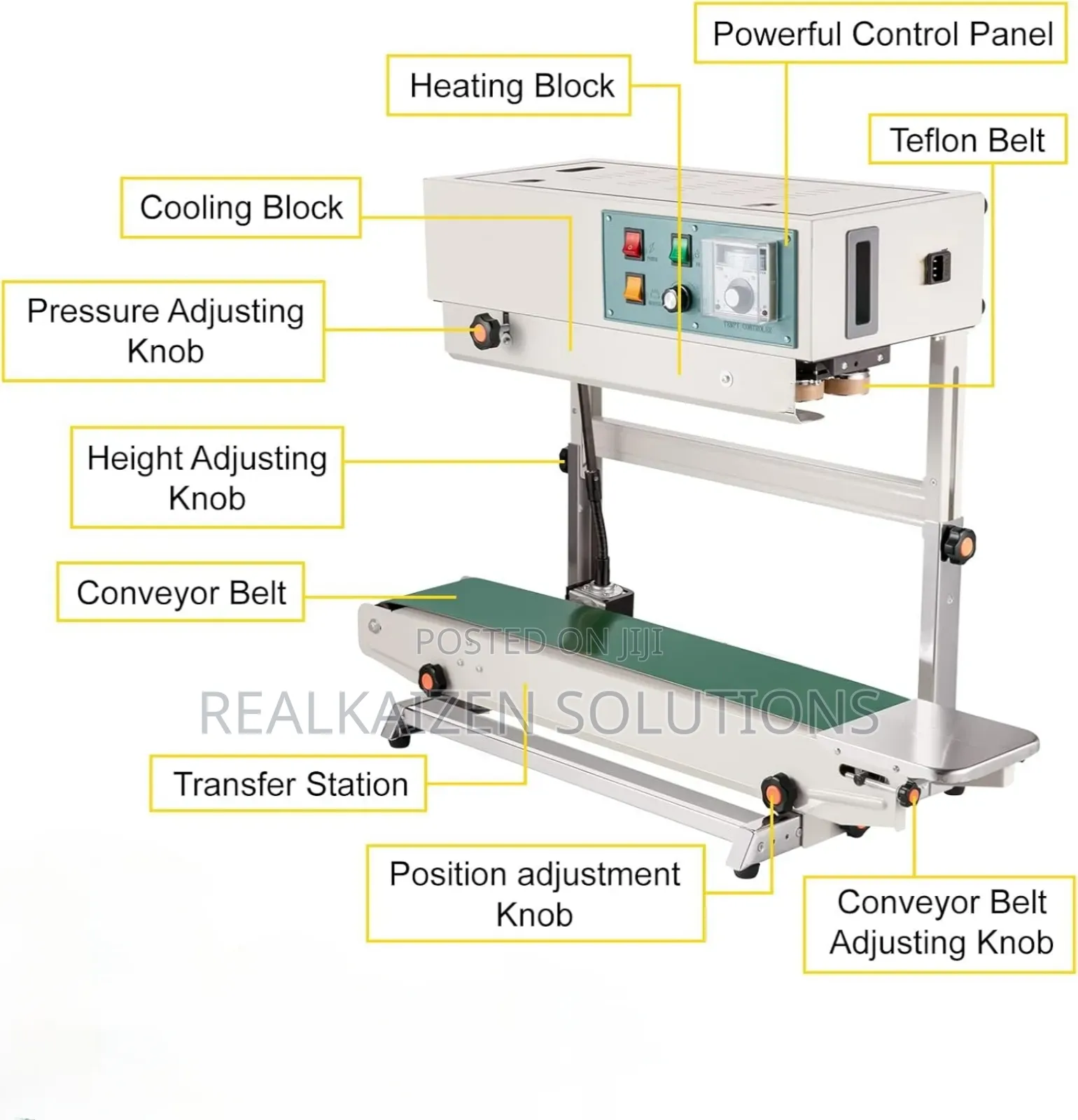 Automatic Vertical Continuous Product Sealing Machine