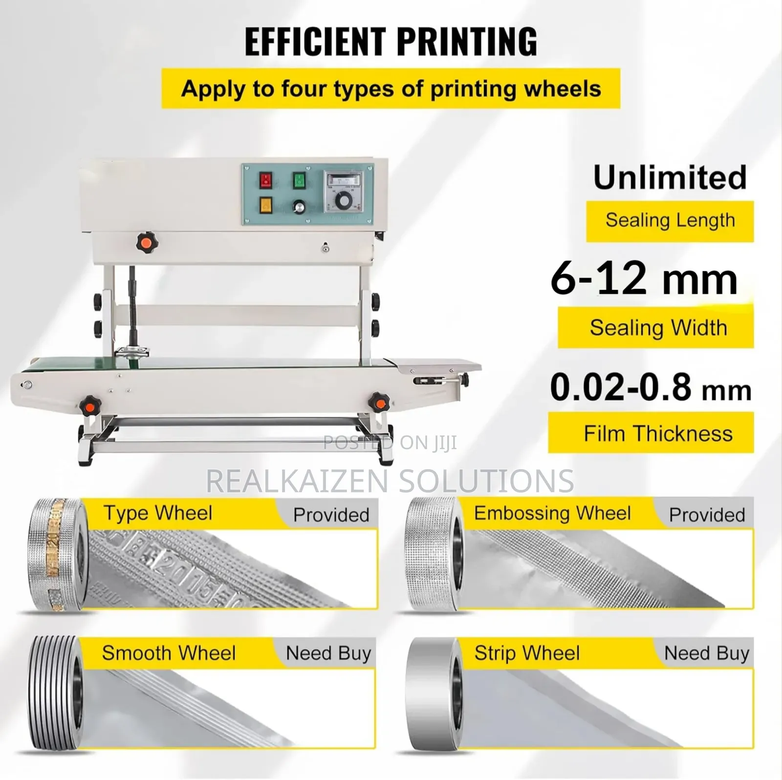 Automatic Vertical Continuous Product Sealing Machine