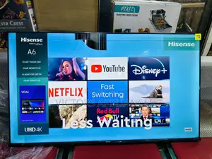 Hisense 50” Uhd Smart Tv Black