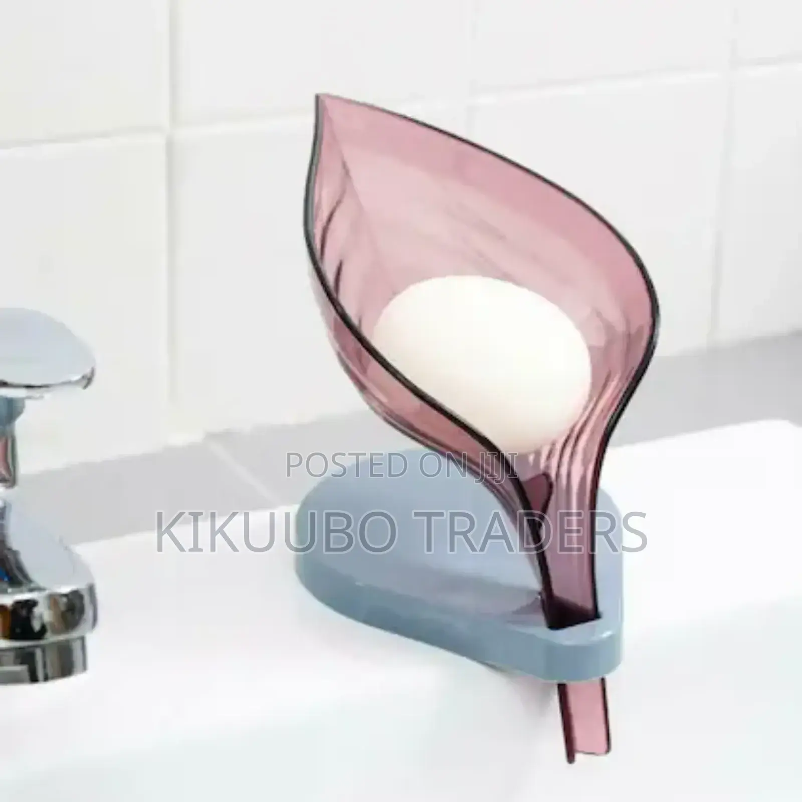 Leaf Shape Soap Dish Box Self Draining Soap Holder