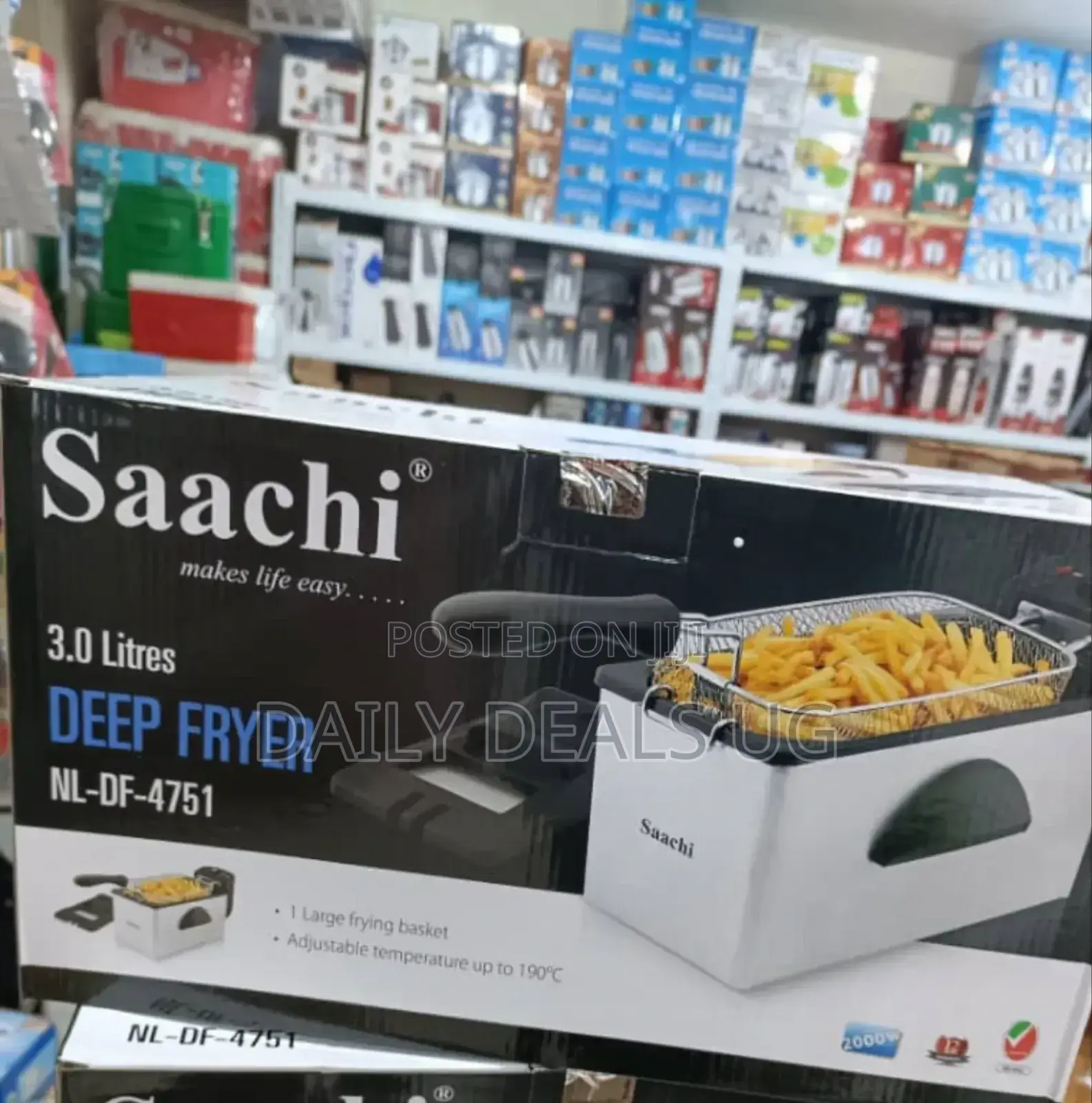 Electric Single Saachi Deep Fryer