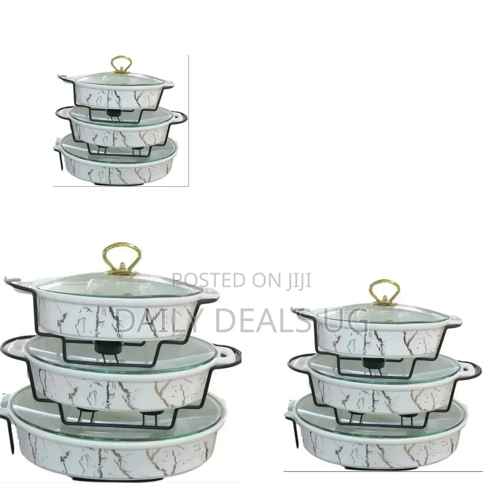 3 PCS Serving Dishes