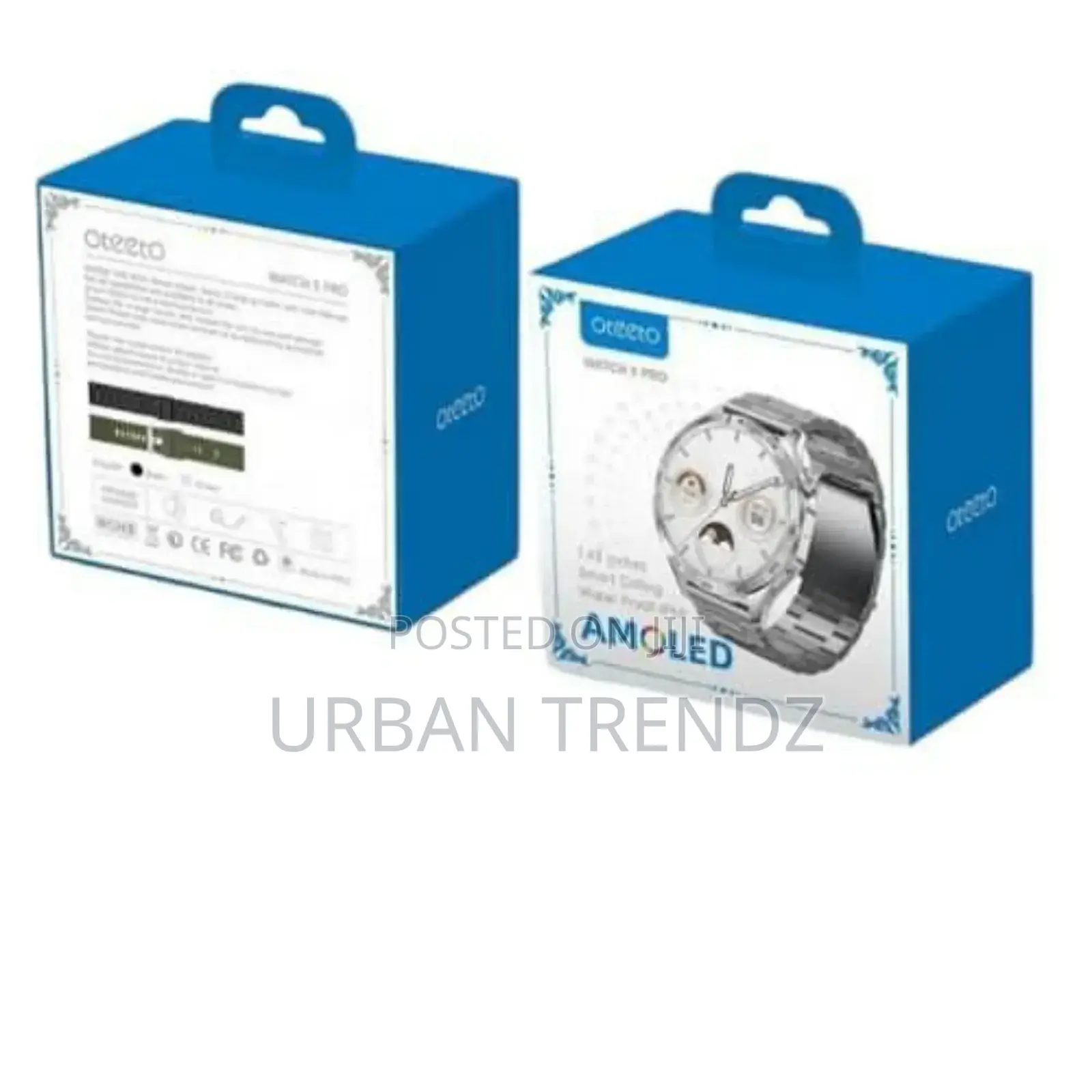 Oteeto Watch 5 Pro 1.43 Inch AMOLED Display Smart Watch