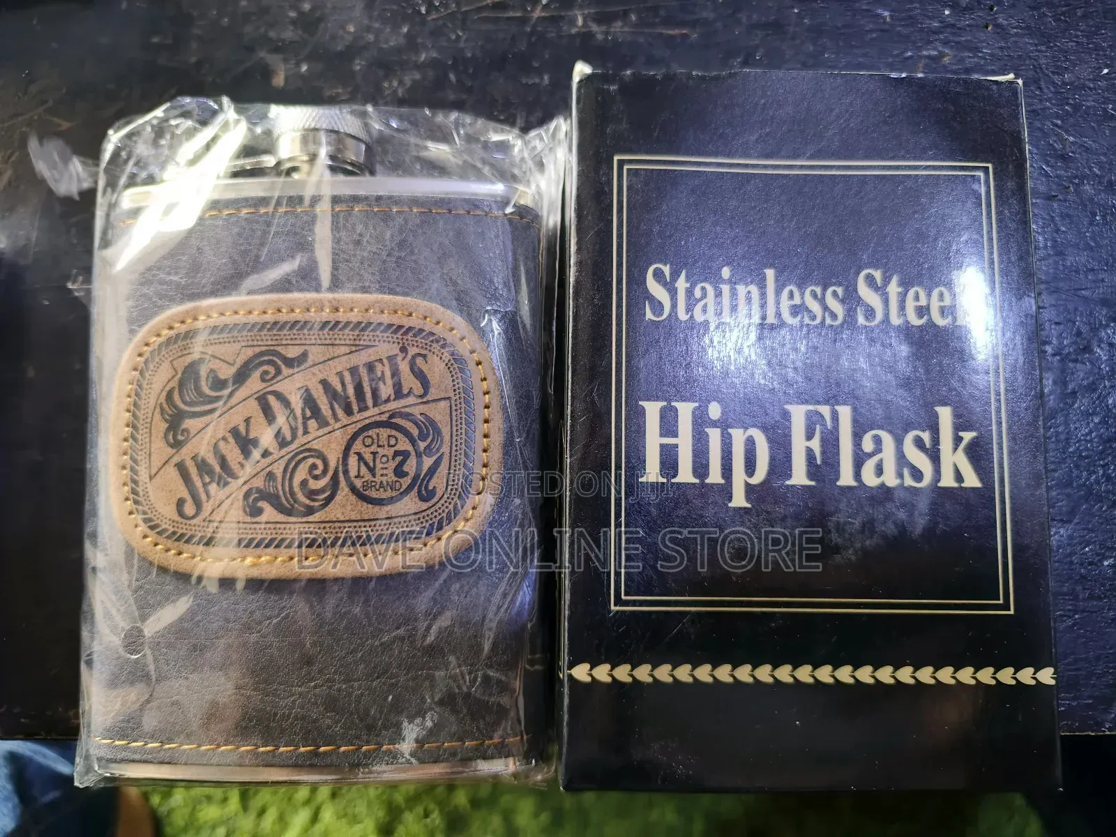 Jack Daniels Stainless Steel Hip Flask