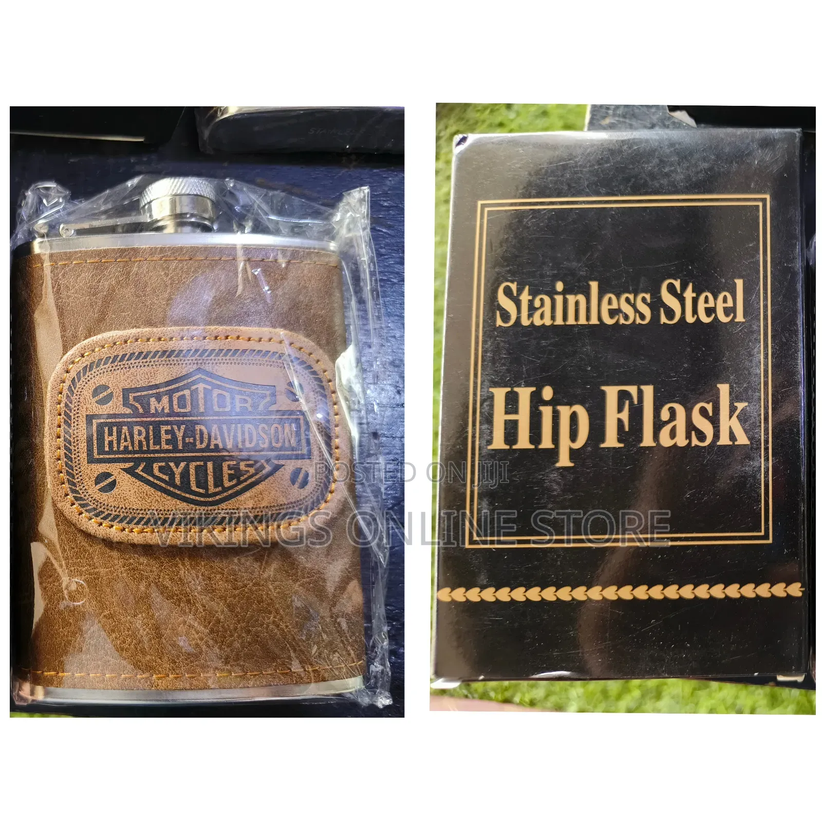 Harley Davidson 8oz Hip Flask
