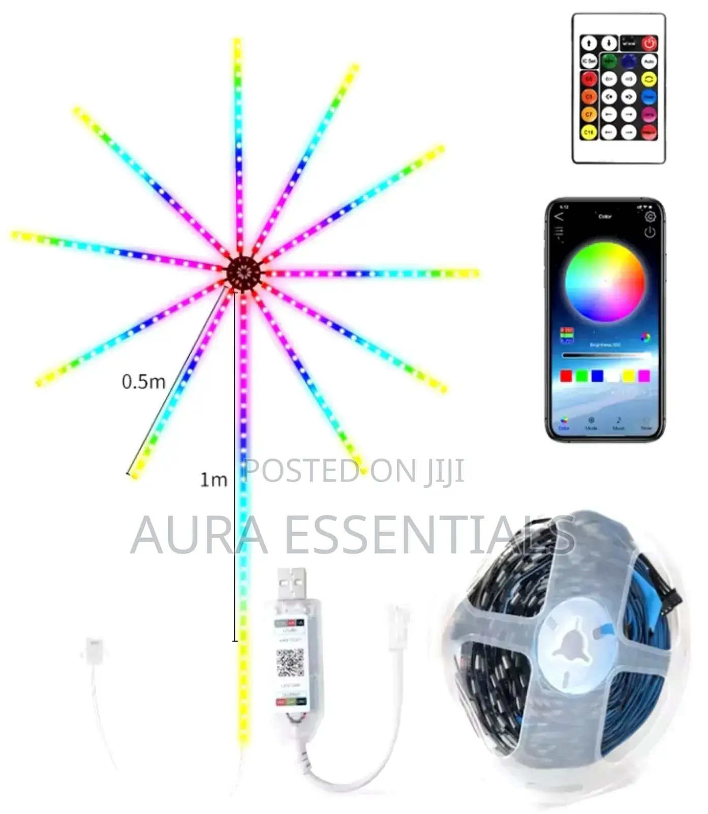 Multi-Color Led Strips Light