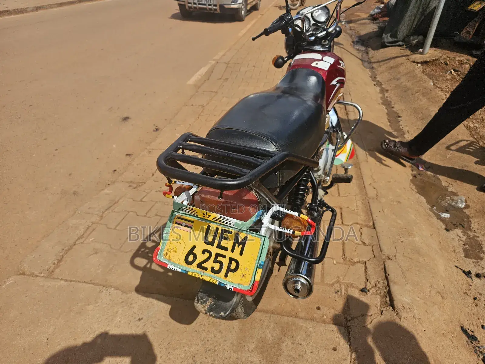 TVS XL 100 2017 Red