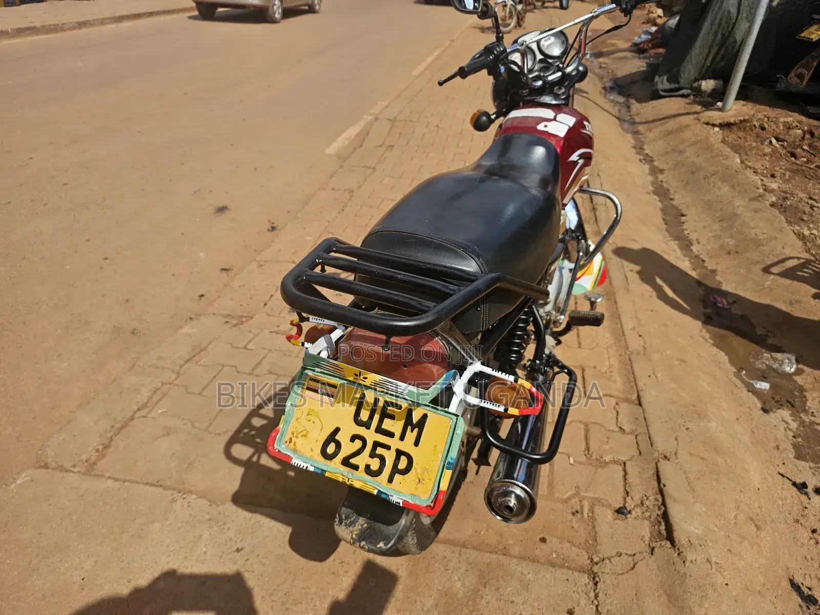 TVS XL 100 2017 Red