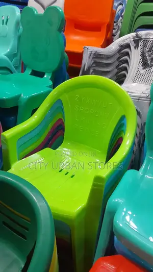 Letters Plastic Kids Chair