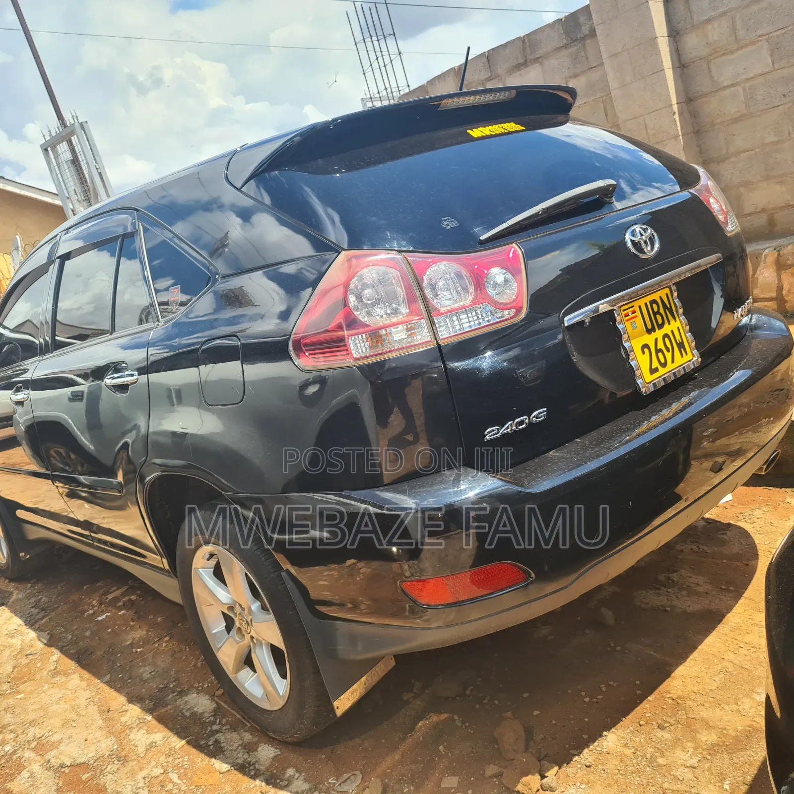 Toyota Harrier 2007 Black