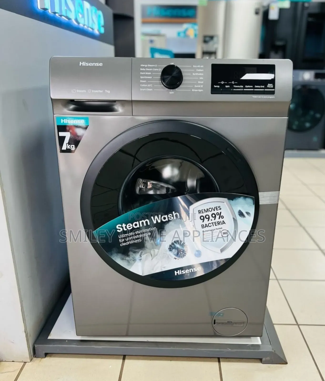 7kgs Hisense Front Loader Fully Automatic Washing Machine