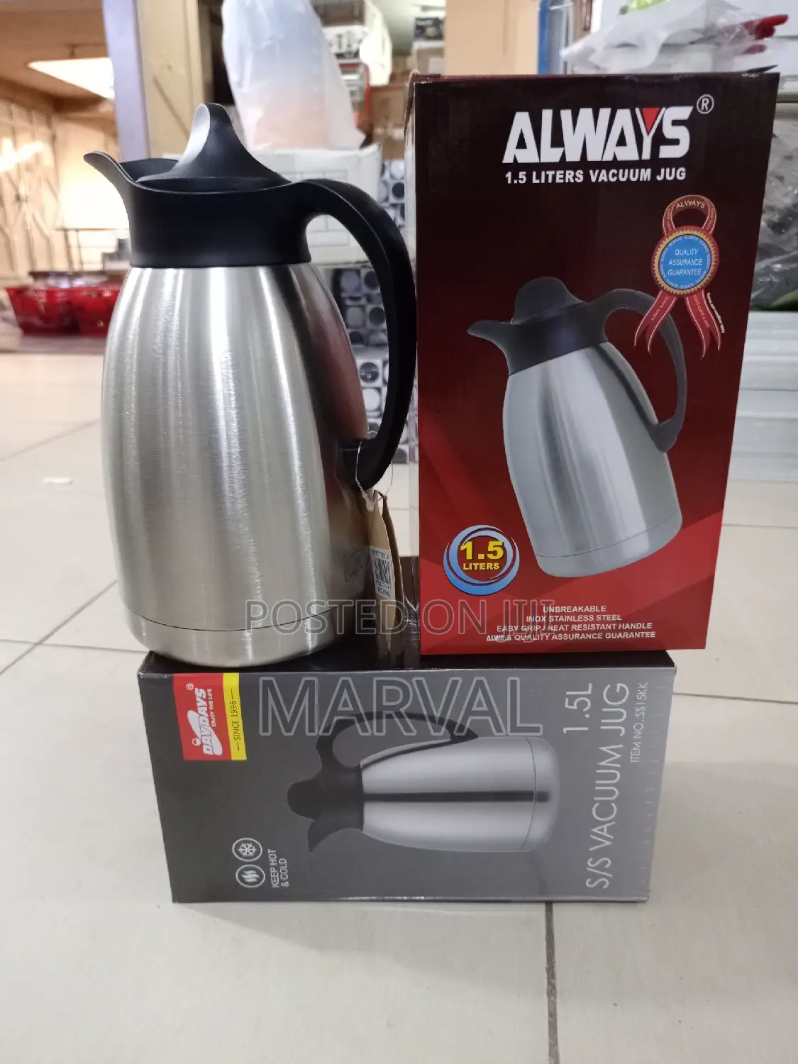 1.5liter Always Vacuum Serving Flask (3 Cups)