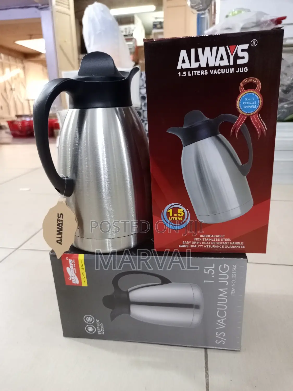 1.5liter Always Vacuum Serving Flask (3 Cups)