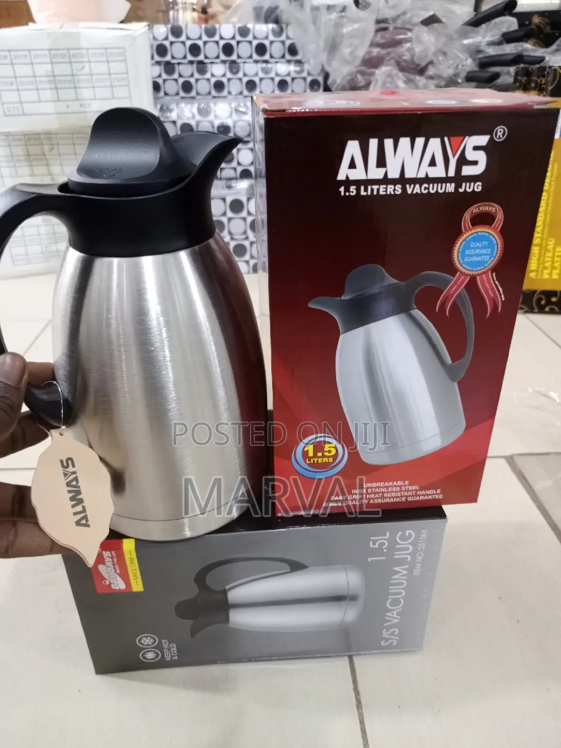 1.5liter Always Vacuum Serving Flask (3 Cups)
