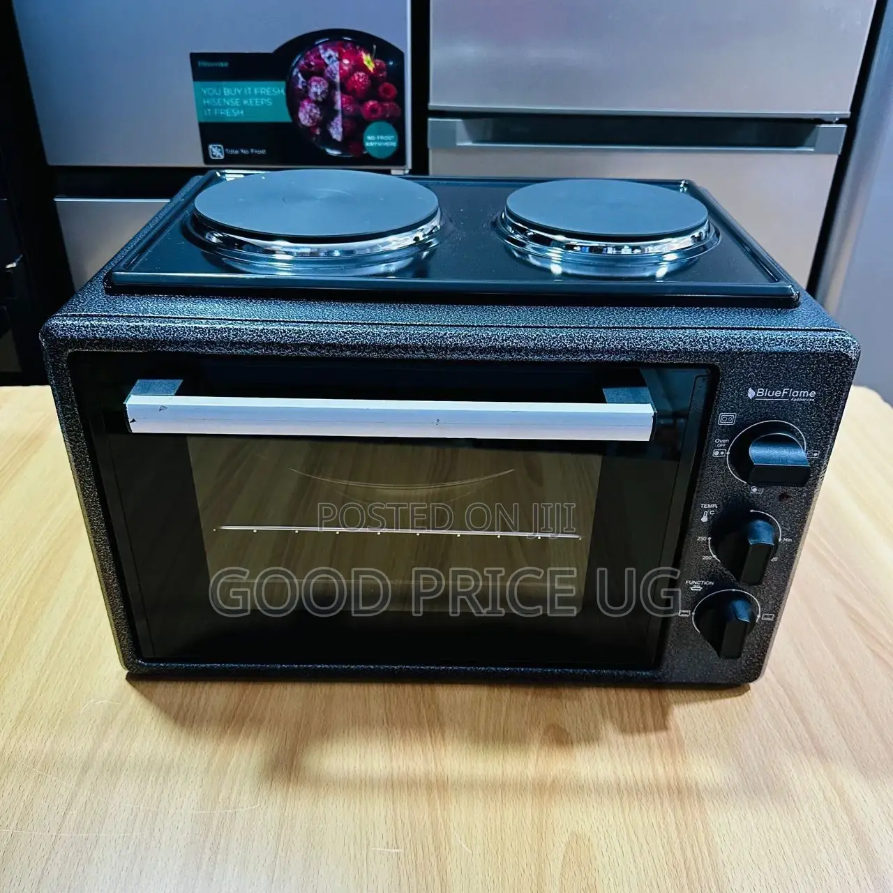 Blue Flame Mini Oven With Hotplates 35L