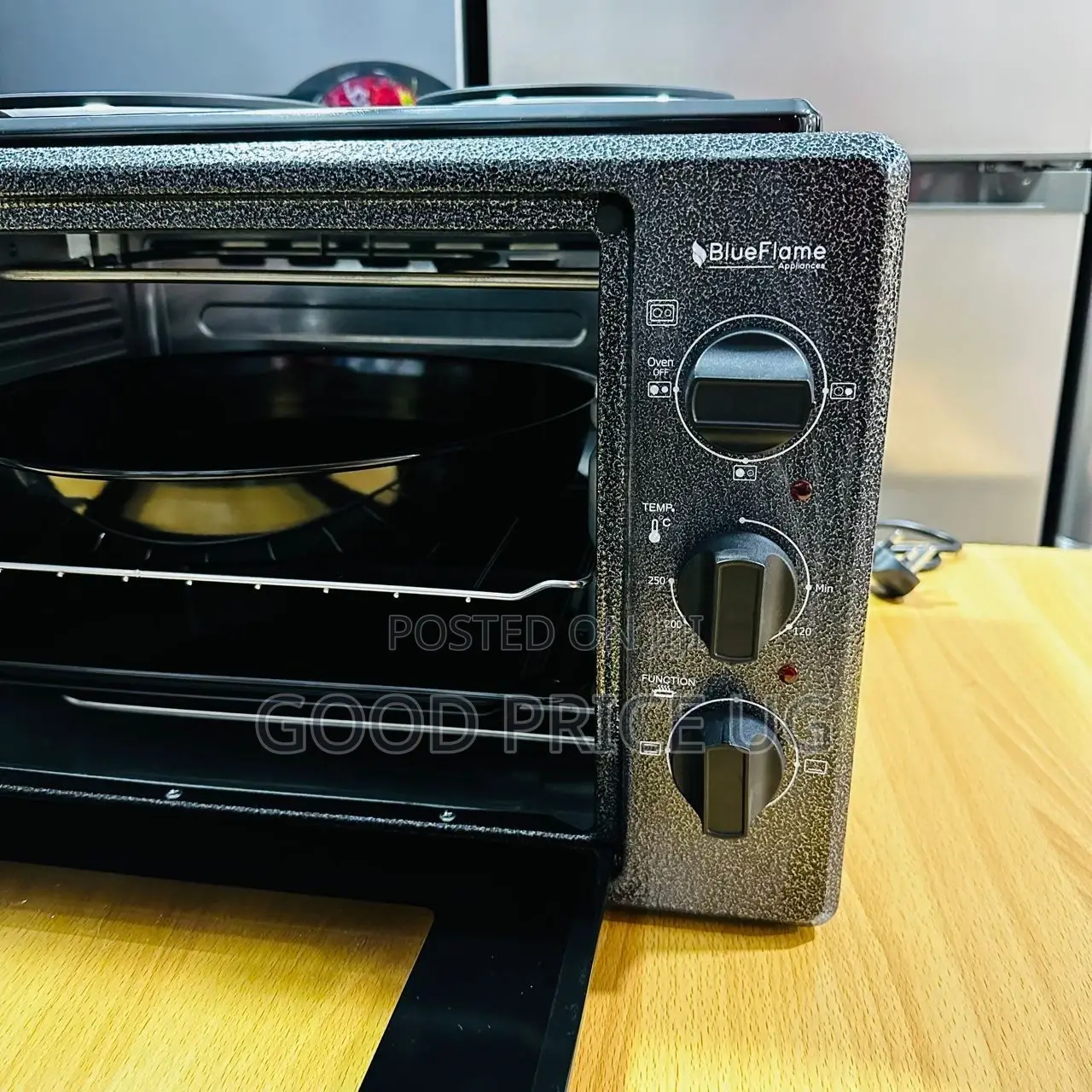 Blue Flame Mini Oven With Hotplates 35L