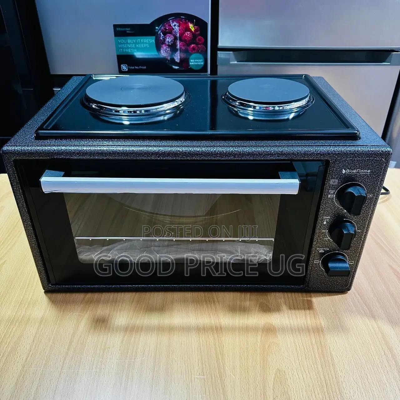 Blue Flame Mini Oven With Hotplates 35L