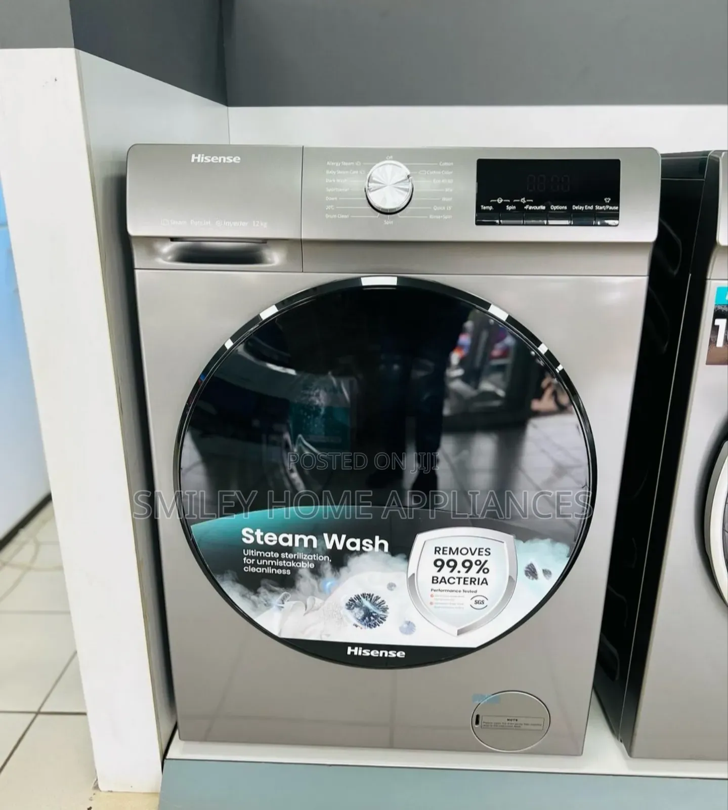 12kgs Hisense Frontloader Washing Machine