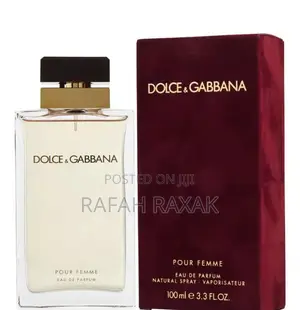 Original Dolce Gabbana Pour Femme Eau De Parfum
