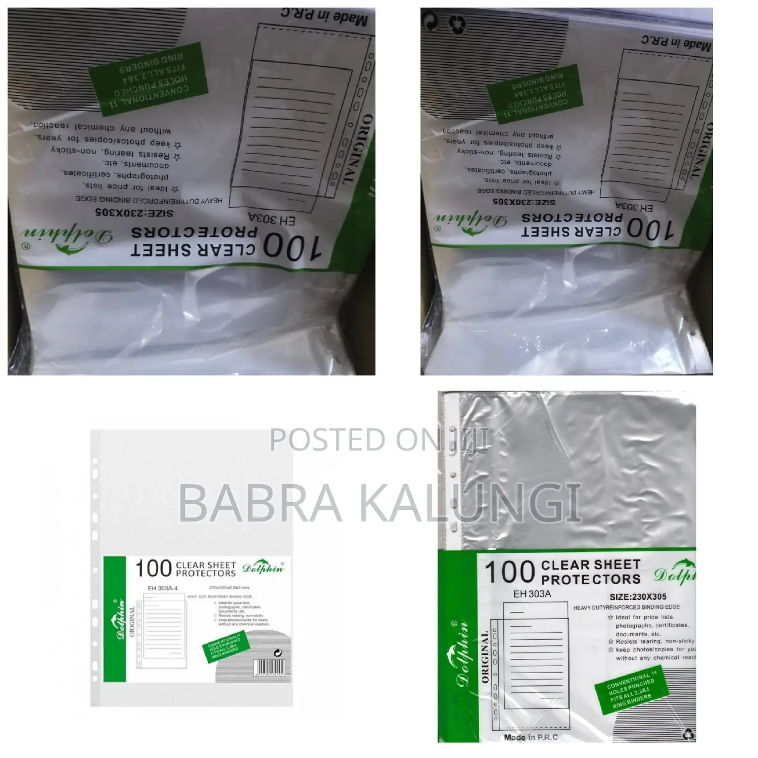 Clear Sheet Protectors