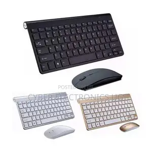 Wireless Keyboard and Mouse Mini Multimedia Keyboard Combo
