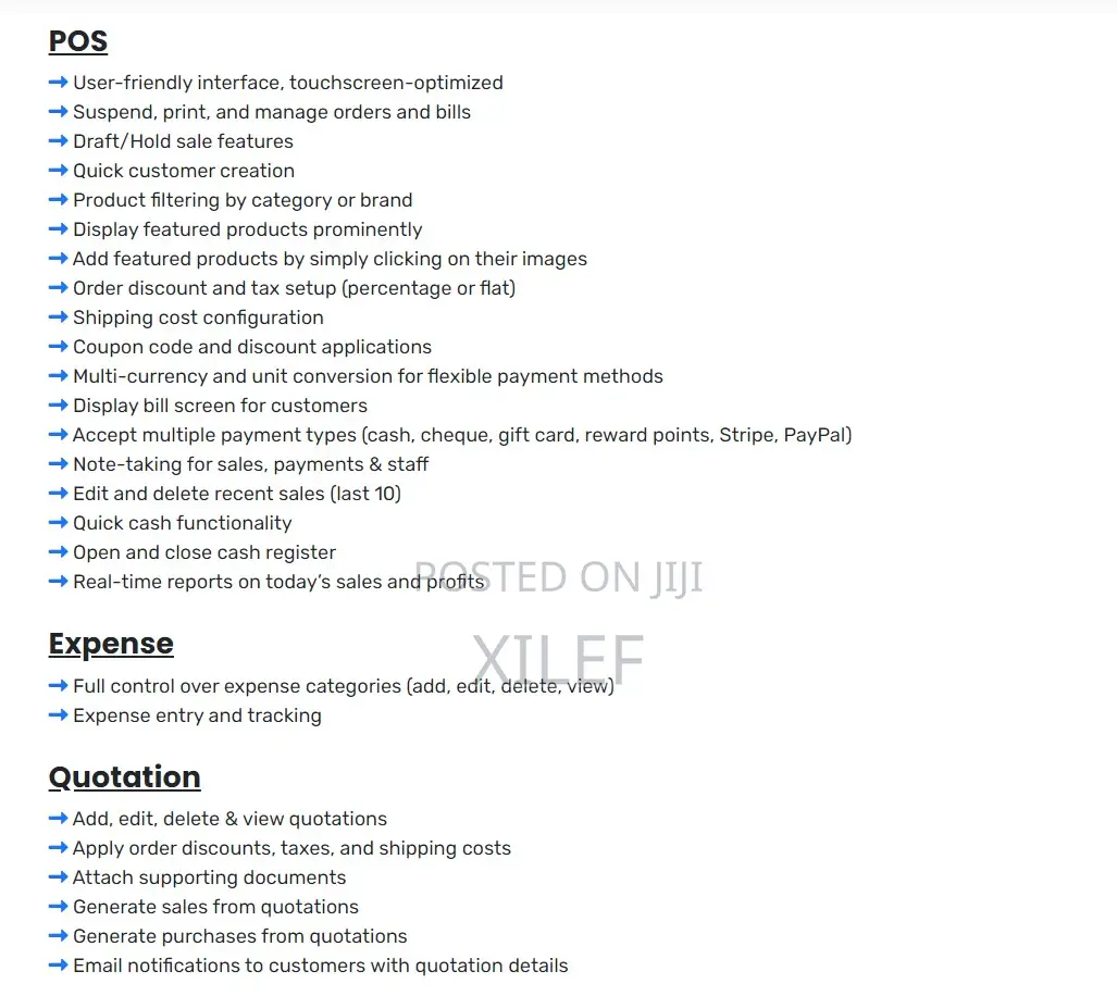 Point Of Sale (POS) Inventory Management System