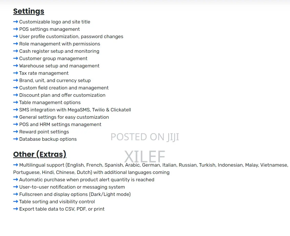 Point Of Sale (POS) Inventory Management System