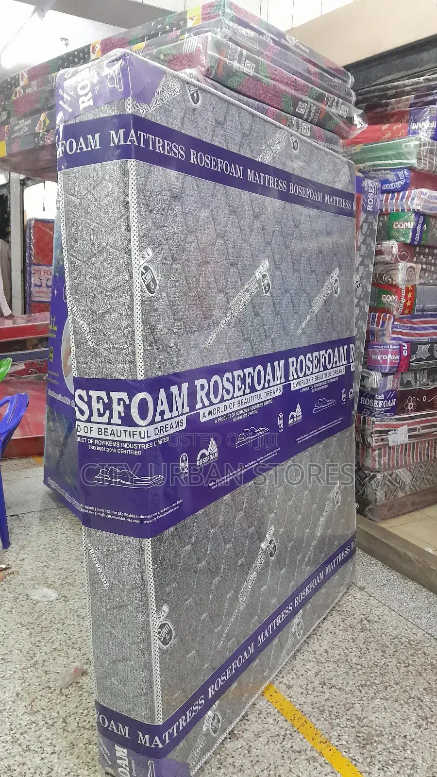 Rosefoam 5x6 Quilted Mattresses