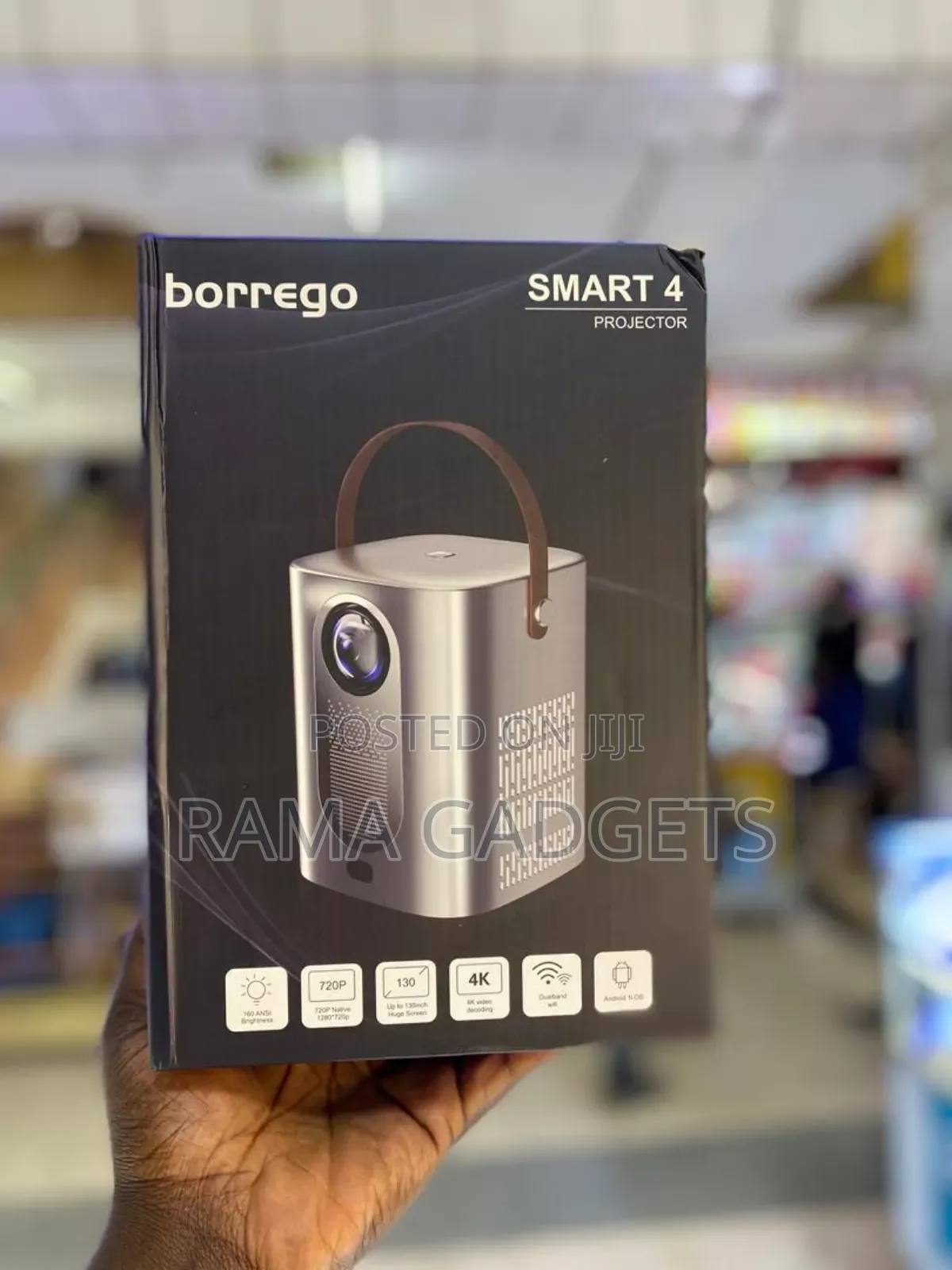 Model HY6 Smart Projector 200 Lumens