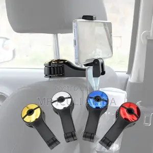 Car Back Seat Headrest Hunger Hook Oganiser WTH Phone Holder