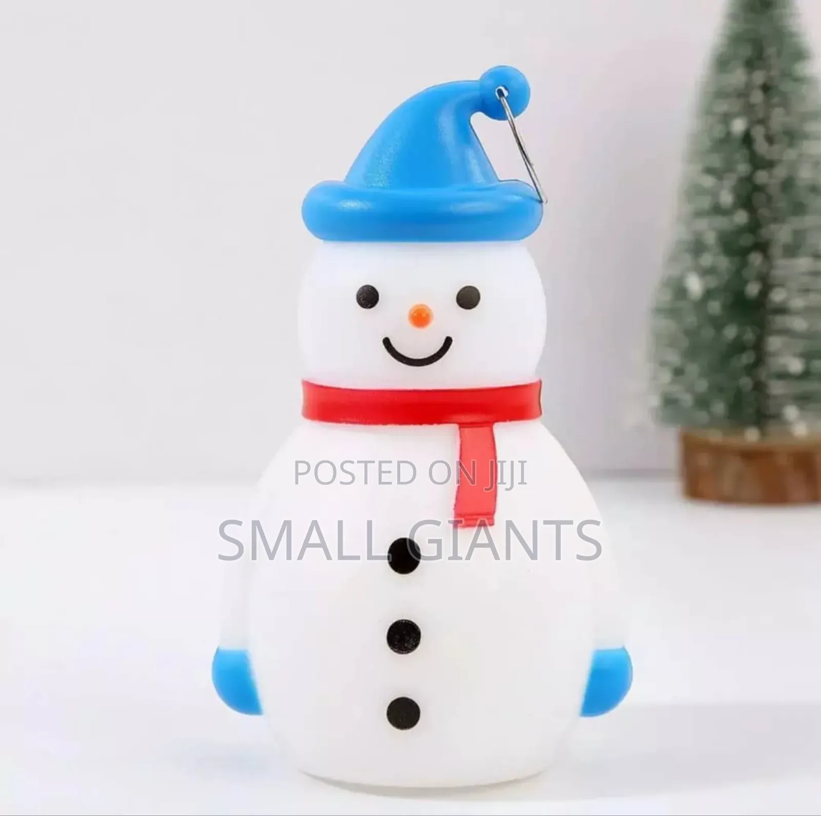 12pcs LED Light Up Snowman Decoration Candles