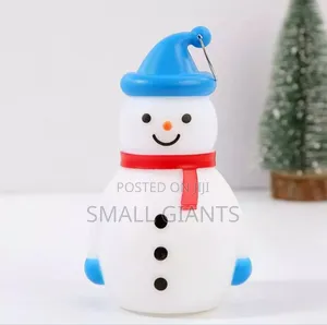 12pcs LED Light Up Snowman Decoration Candles