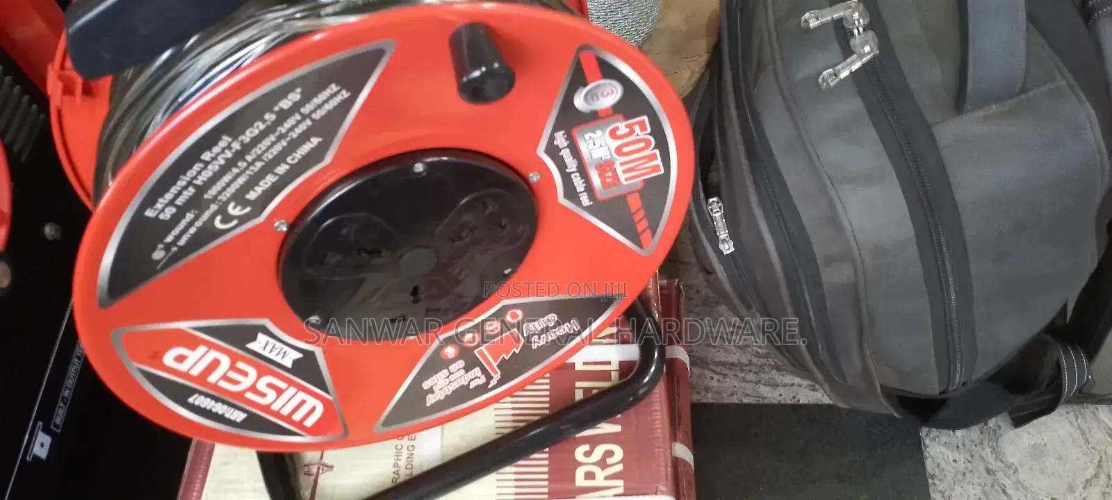 50m, Wiseup Extension Cable Reel(2.5mm Cable-Wise-Up Brand)