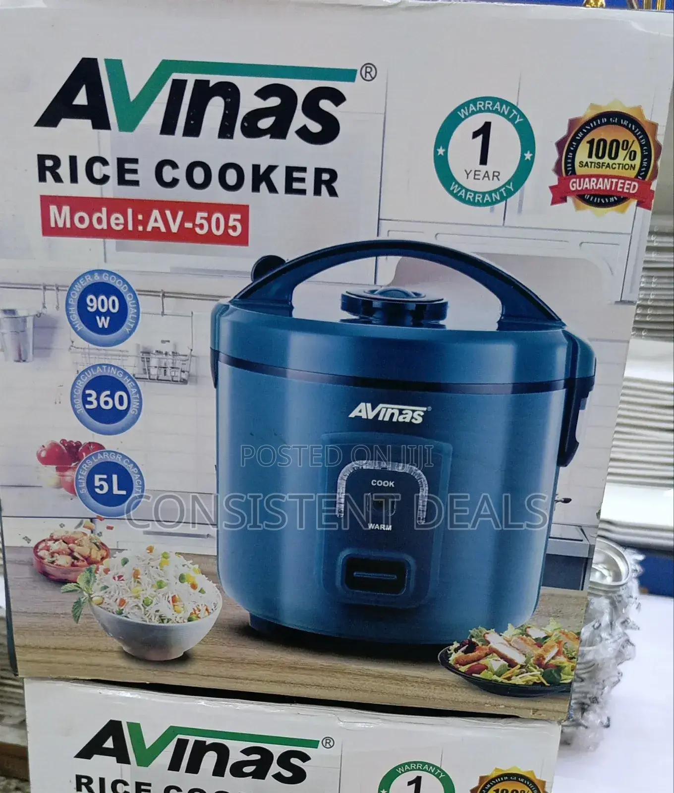 Avinas 5L Electric Rice Cooker